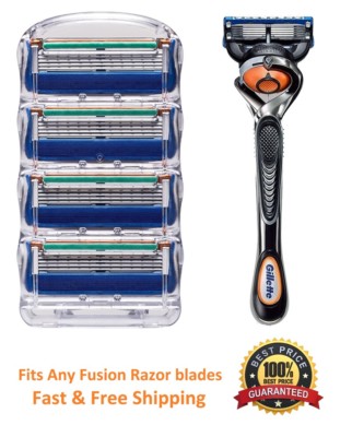 5 Gillette FUSION FLEX BALL Razor Blades Refills Cartridges fits Proglide Shaver
