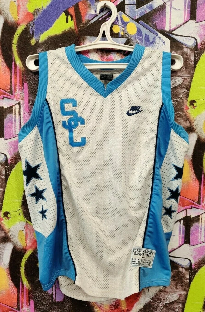 NIKE SUPREME COURT BASKETBALL 1990s VINTAGE RETRO RARE JERSEY MENS SIZE S