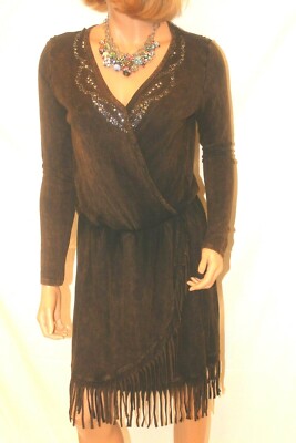 western fringe dress