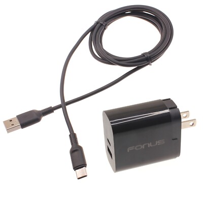 For iPhone 16/Pro/Max/Plus - Fast Type-C 36W PD Home Charger 6ft Long Cable