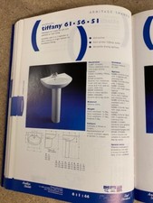 ARMITAGE SHANKS TIFFANY BASINS IN COLOURS, CHOOSE OPTION, PEDESTAL NOT INCLUDED