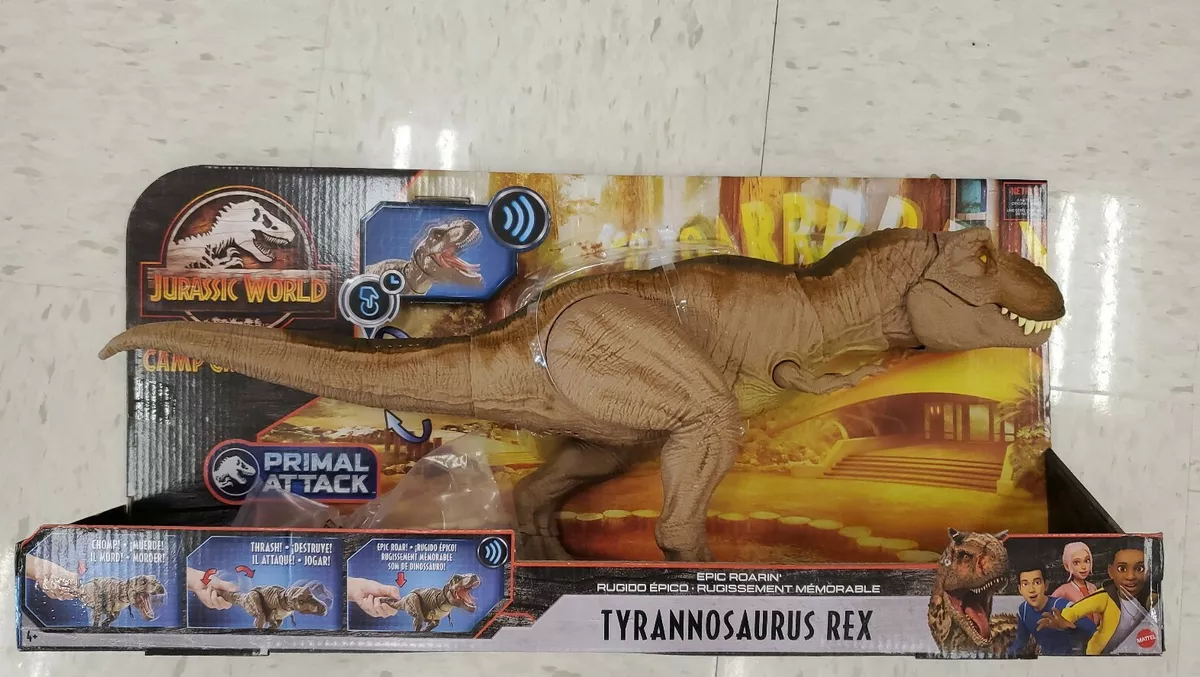 Dinossauro Tiranossauro Rex - Rugido Épico - Jurassic World
