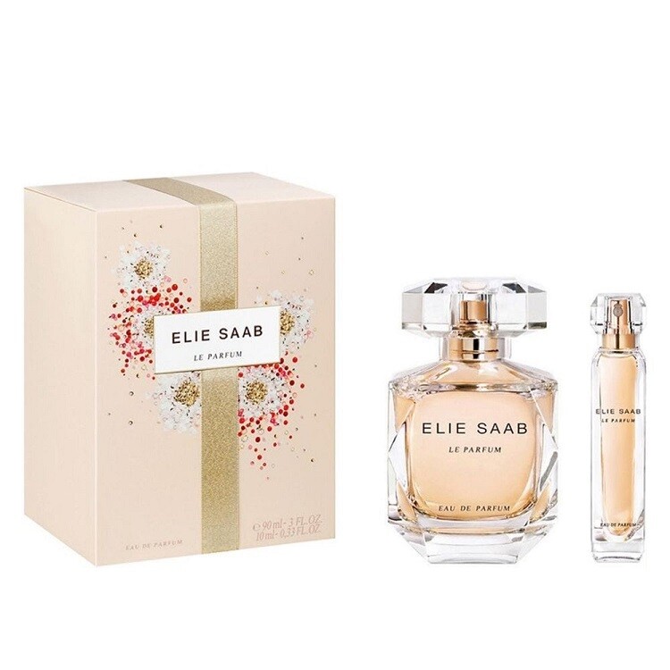 le Parfum Elie Saab Women's Gift Set -30z/ 90ml EDP Spray+10ml
