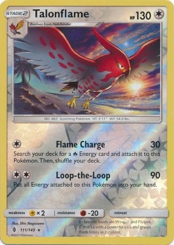 Talonflame (Guardians Rising 111/145) - Rare (Reverse Foil)