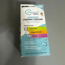 Lifeproof Home MULTI SURFACE CERAMIC COATING Spray 8 ounce towel NEW