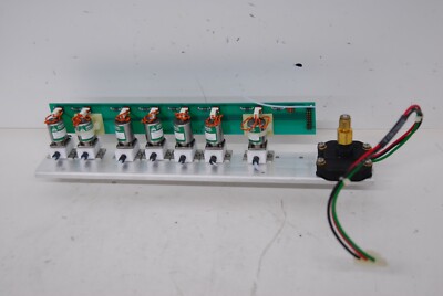 Applied Biosystems 600925 REV A Solenoid Manifold W/ Micro Switch 242PC15M