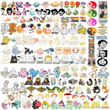 Cartoon Animal Cat Enamel Brooch Pin Lapel Collar Pin Corsage Badge Jewelry Gift