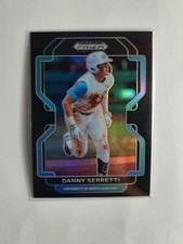 Danny Serretti - Black Refractor - 2022 Panini Prizm Draft Picks