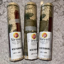 3 Norwall KS70668L Grape Vines Decorative Wallpaper Border 5 Yards Each