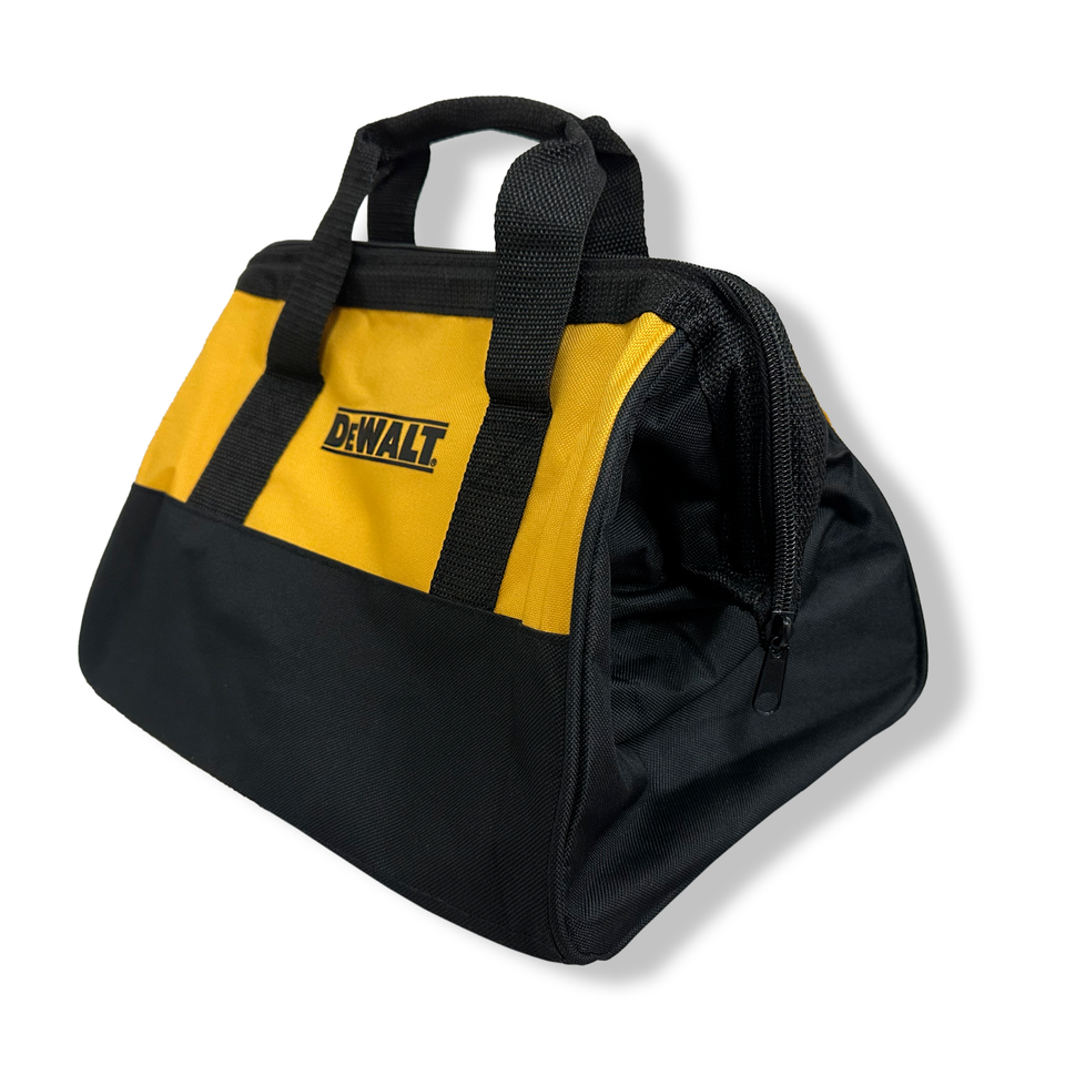 New Dewalt Heavy Duty Nylon Contractor Tool Bag 13” x 10" x 9" for