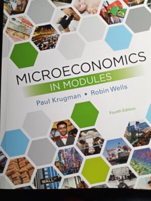 COMPLIMENTARY COPY Microeconomics in Modules BY PAUL KRUGMAN / ROBIN WELL