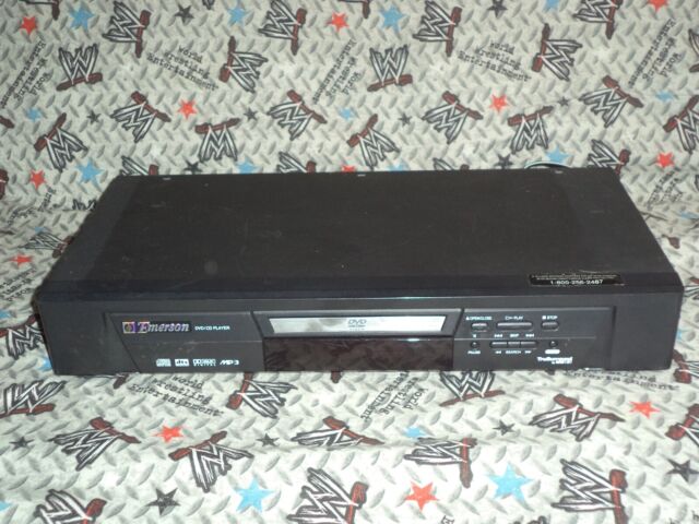 Emerson EWD7002 DVD & CD player TESTED Works - No Remote
