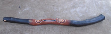 Didgeridoo made from bent branch