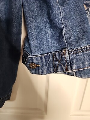 Relativity 126836 Denim Jacket Cowboy Cut Womans XL | eBay