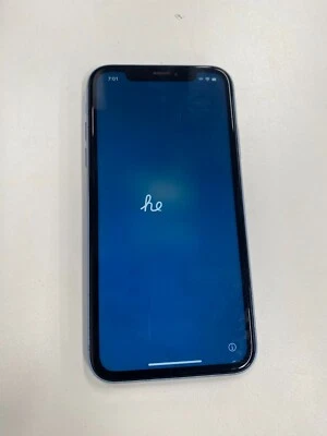 Apple iPhone XR | UNLOCKED, 128 GB, Blue - image 1 of 4