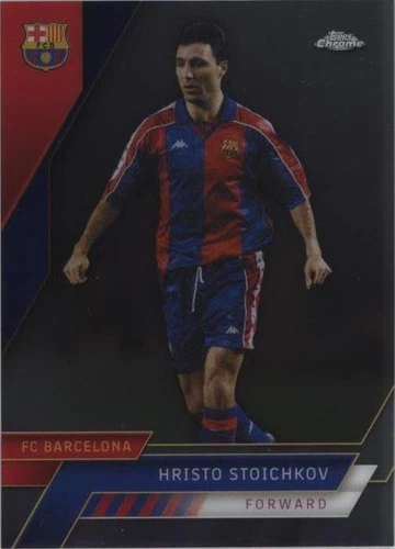 2022-23 Topps Chrome FC Barcelona Hristo Stoichkov #97