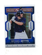 2014 panini elite extra edition of Prospect Michael Gettys #91  051/100 Gold