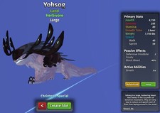 Yohsog Species | Creatures of Sonaria | Roblox