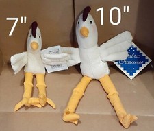 7" or 10" Muslin Cloth hen chicken plush craft Easter NWT multiples