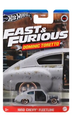 Complete Set 5 Hot Wheels 2024 New Fast And Furious Dominic