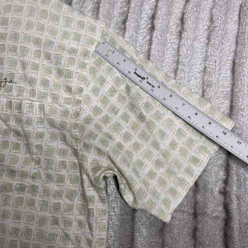 Sean John Mens polo shirt button up size 3xl Y2k Linen Button Up - Picture 9 of 11