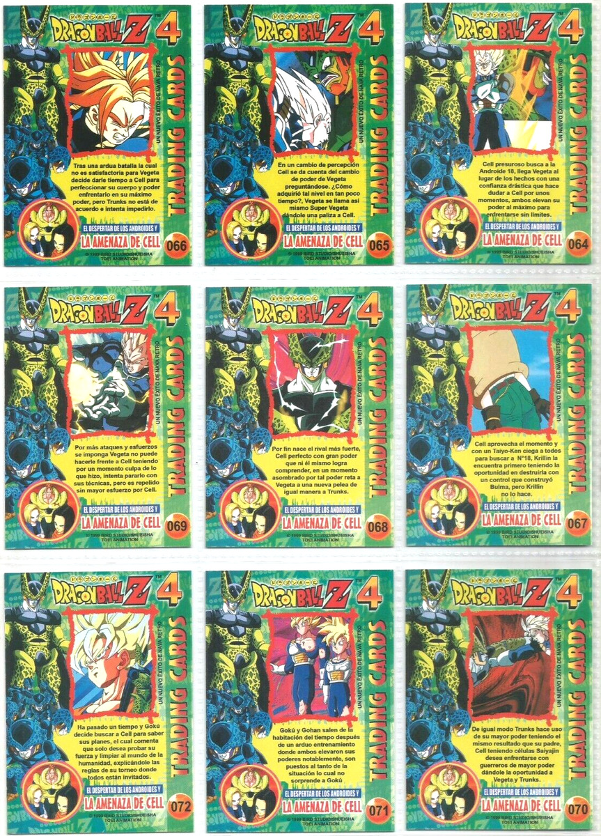 2023 DRAGON BALL Z4 #050 CELL ANDROID KAME HAME HA PERU Trading Cards TCG