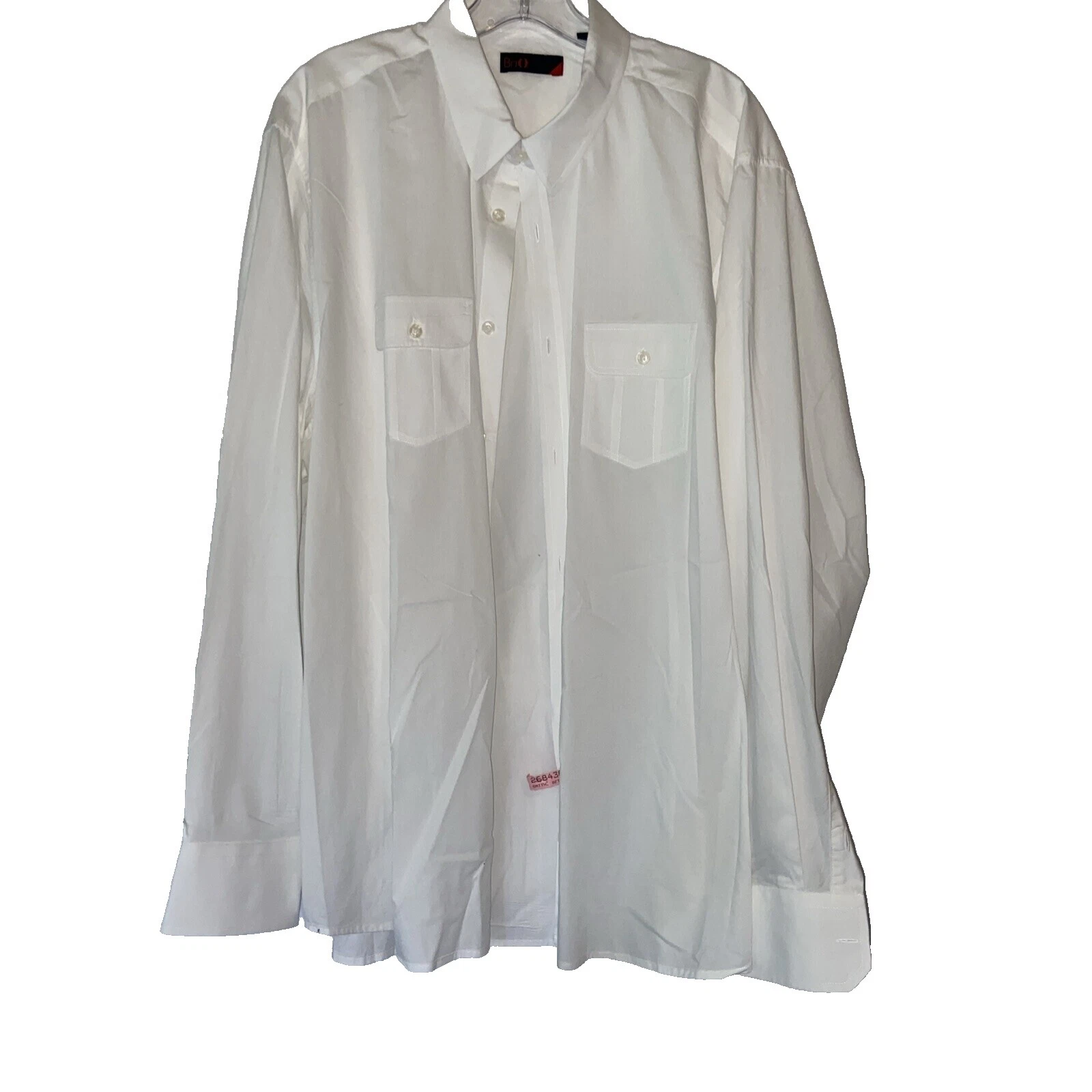 BRIO Mezcla De Algodón Camisas de vestir para hombres