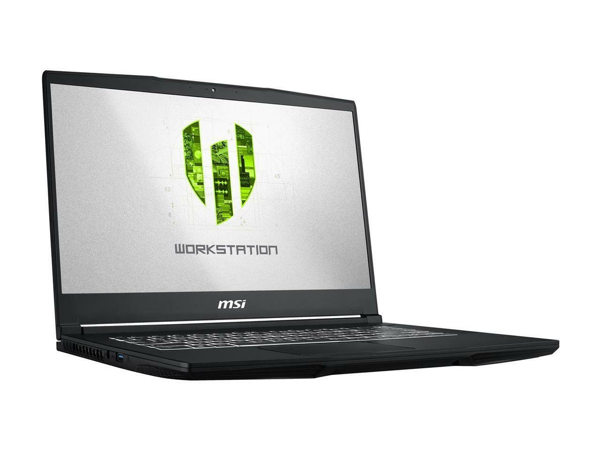 MSI WP65 9TH-263 i7- 9750H 16 GB DDR4 512GB NVMe SSD NVIDIA Quadro