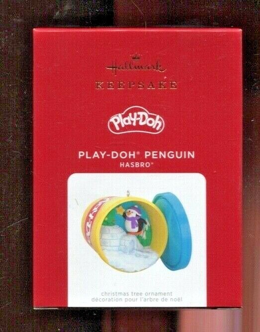 2021 Hallmark Ornaments - PLAY-DOH PENGUIN - Hasbro - New in Box