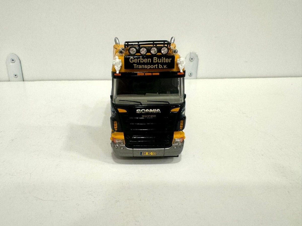 Tekno truck models, Scania R Highline Steenoplegger + Crane