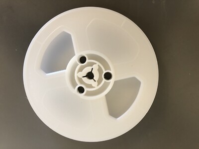 8MM 200 FT Reel, White Plastic Movie Film Reel , Standard 8mm 200' Reel- NEW