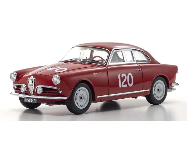Kyosho Alfa Romeo Giuletta Sv 1:18 Mille Miglia 1956 Nr.120 KYOKS08957A-image