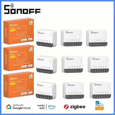 1-10PCS SONOFF ZBMINIR2 Zigbee3.0 Smart External Switch Control Compact Size Req