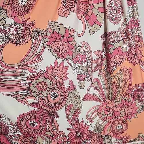 Boston Proper Mystic Floral Maxi Cross Strap Dress Size XS Sleeveless Beach - Picture 5 of 9