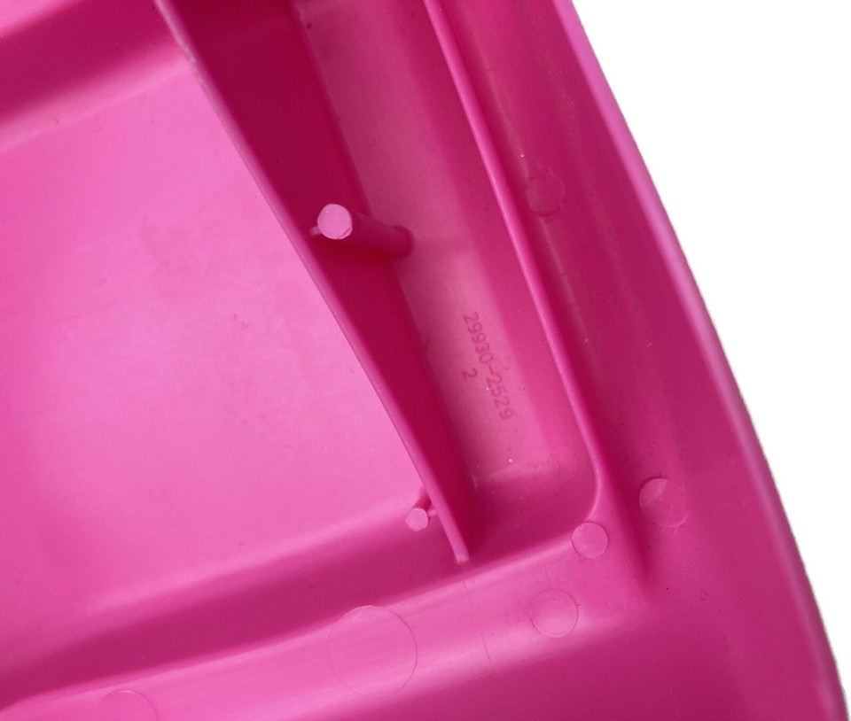 Vintage Barbie Dark Hot Pink Bed Dollhouse House Bedroom Furniture 11