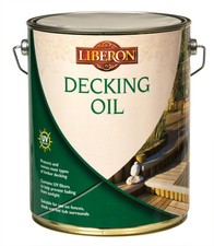 Liberon UV Decking Oil Timber Protection Exterior Water Resistant 2.5L 5L
