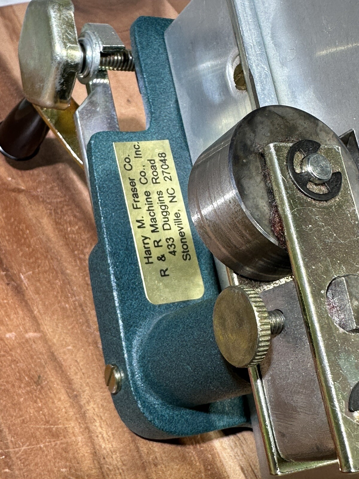 Model 5001 Harry M Fraser Cloth Cutting Machine Rag Rug Cutter 2003 eBay