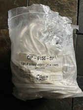 NOWY!  Wkładka winylowa Koralik Zamek klinowy biały QP-0156-02 100ft Kwaker tworzywa sztuczne 2 sztuki