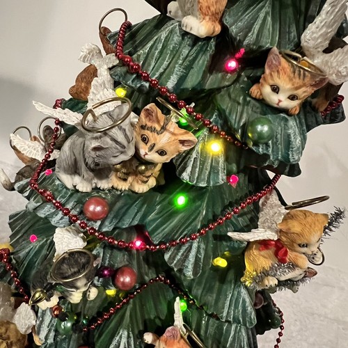 Bradford Exchange Jurgen Scholz A Purrrfect Christmas Tree READ DESCRIPTION - Picture 10 of 16