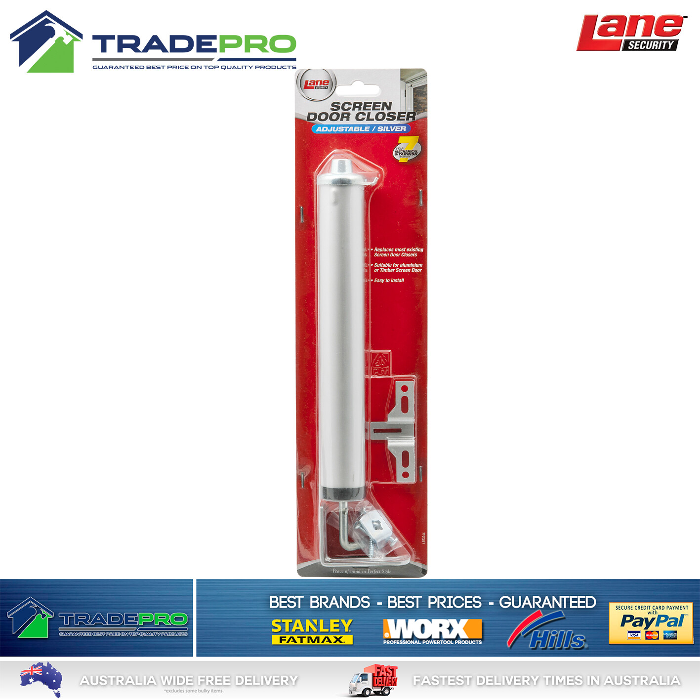 Lockwood 2024HSIL Hold Open Door Closer for sale online eBay