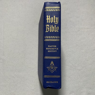 Freemason Masonic Master Reference Red Letter Edition Heirloom