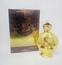 AZIZ BY KHALIS PERFUMES  Fragrance Attar /oriental perfume oil  12ml