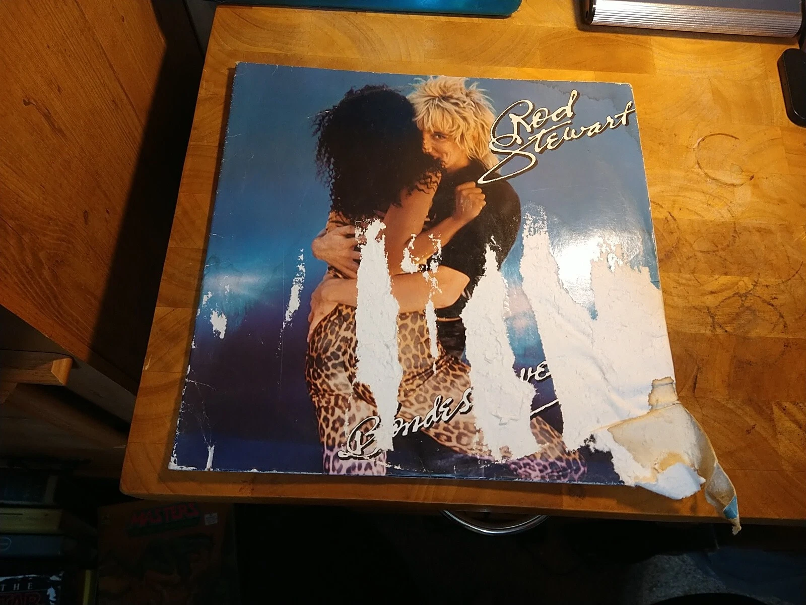 Rod Stewart - "Blondes Have More Fun" - Warner Bros. BSK-3261, 1978, DAMAGED