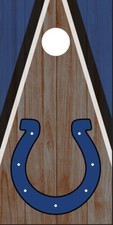 Indianapolis Colts 2PCS Cornhole Board Wraps Decals Vinyl Sticker