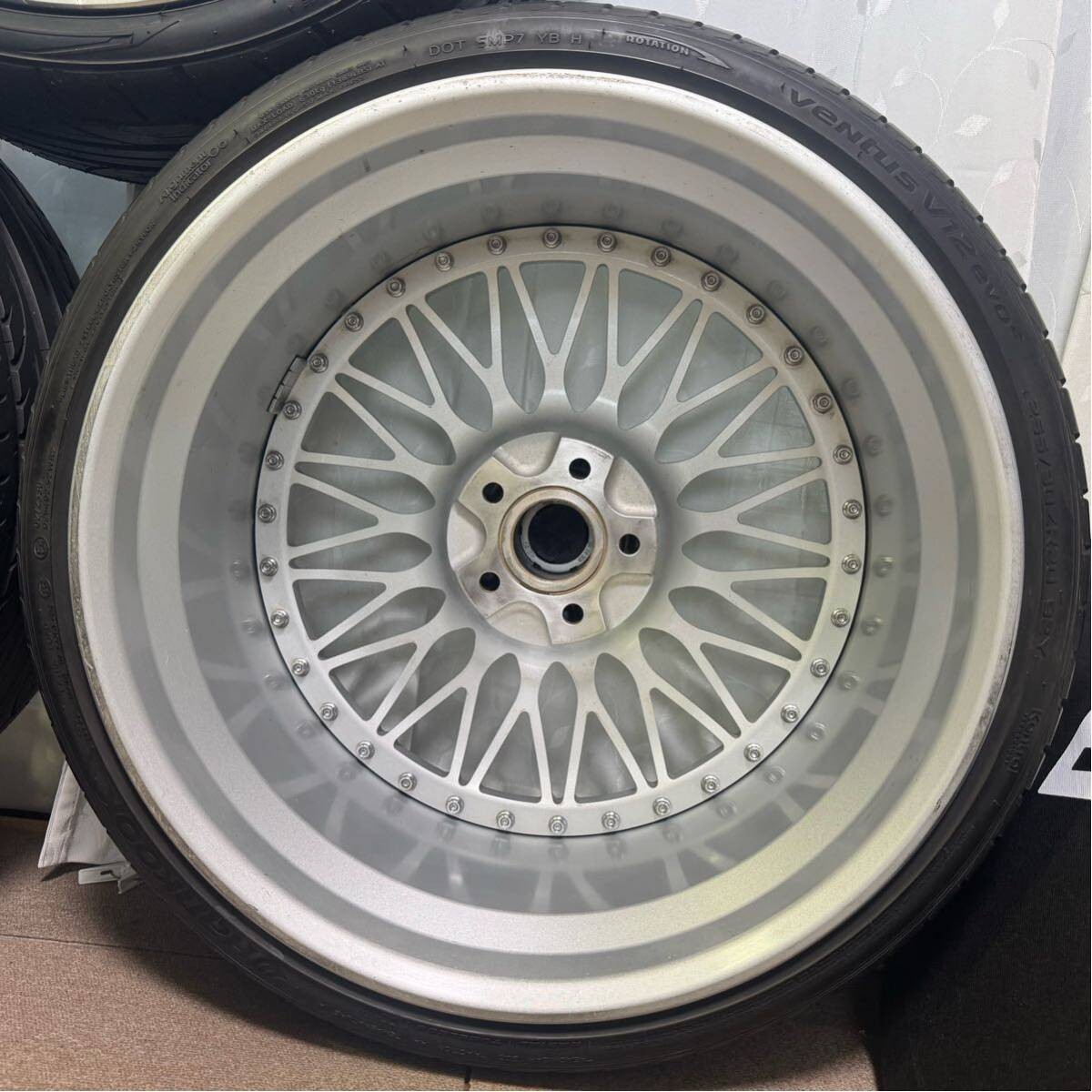 JDM BBS Super RS ​​20-inch wheels and tires: RS557 20x8.5J+38