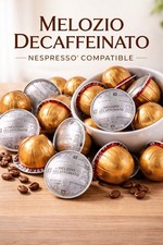 Nespresso Vertuo, Melozio Decaffeinato, Medium Roast Coffee Pods, 50-Ct BULK