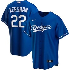 Los Angeles Dodgers Nike Clayton Kershaw Alt. 2020 Replica Player Jersey (M) NWT