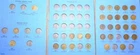Indian Head Cent Partial Set in Album 31 coins 1857 to 1909 with a Flying Eagle