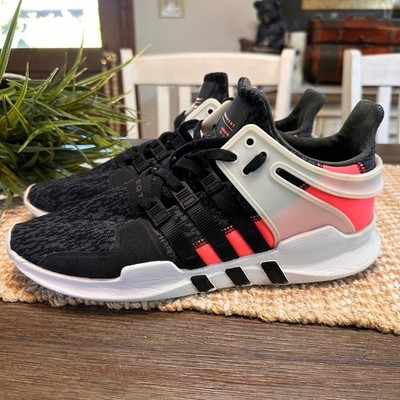 Adidas Equipment Support ADV BB1302 Black Pink Mens Running Shoes Size 11.5