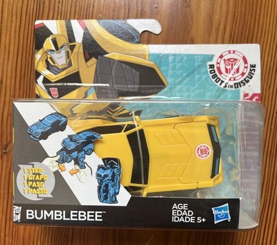 Transformers Bumblebee Robots in Disguise 1 Step Transformation 2016 NEW!